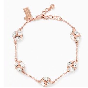 Kate Spade lady marmalade rose gold bracelet. NWT